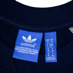 Áo Thun Adidas SST Phối Tay Viền Vàng