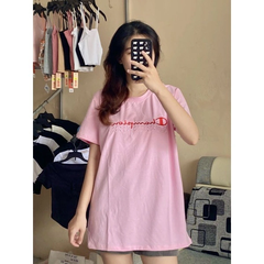 Champion 3 Line Màu Hồng