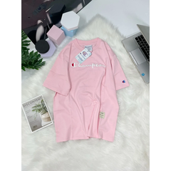 Champion 3 Line Màu Hồng