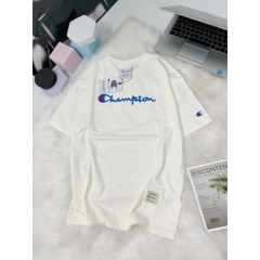 Áo Thun Champion Thêu Line 3 Màu Nam Nữ Unisex
