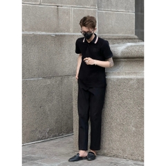 Polo BBR Burberry Icon Stripe Logo Thêu