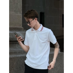 Polo BBR Burberry Icon Stripe Logo Thêu