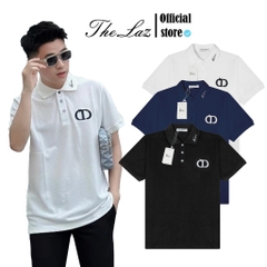 Polo Dior CD Thêu Cổ Basic