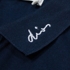Polo Dior CD Thêu Cổ Basic
