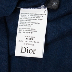 Polo Dior CD Thêu Cổ Basic