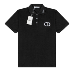 Polo Dior CD Thêu Cổ Basic