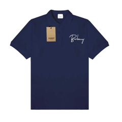 Polo Burberry Thêu chữ Trên túi
