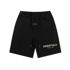 Bộ Quần Áo Ess.entials Chữ Vàng Thời Trang Nam Nữ