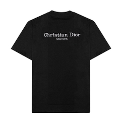 Áo Thun Dior Thêu Cổ Basic