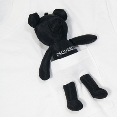 Áo Thun Gấu Dsquared2 Có Túi