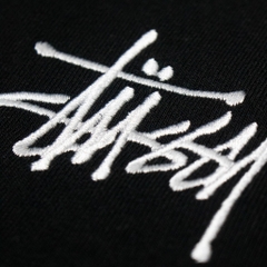 Hoodie Stussy Thêu Chữ  Sau Lưng