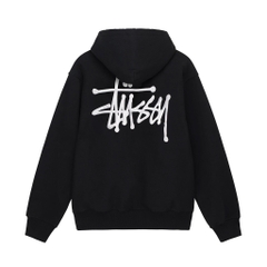 Hoodie Stussy Thêu Chữ  Sau Lưng