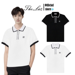 Polo Chanel Basic Phối Viền