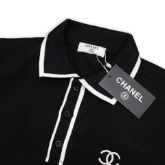Polo Chanel Basic Phối Viền