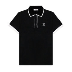 Polo Chanel Basic Phối Viền