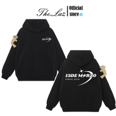 Hoodie 13De Marzo Kèm Gấu Siêu Đẹp In Hình Siêu Nét