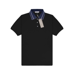 Áo Polo Dior Paraline Collar Cổ Xanh