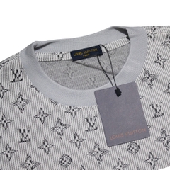 Áo Thun LV Louis Vuitton Oblique Monogram Dệt Kim