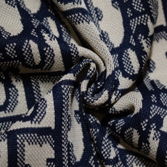 Polo Dior Monogram Cổ Xanh