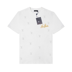 Áo Thun LV Louis Vuitton Chữ Vàng Monogram (V2)