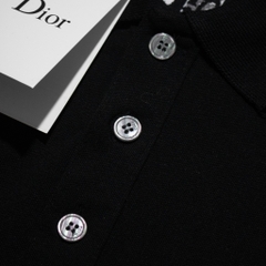 Polo Christian Dior BLACK Logo Thêu