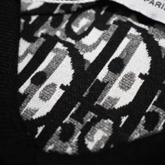 Polo Christian Dior BLACK Logo Thêu