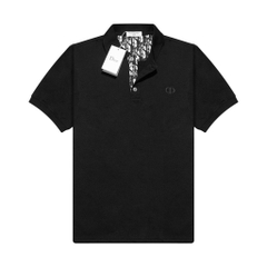 Polo Christian Dior BLACK Logo Thêu