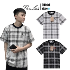 Áo Thun Burberry Kẻ Sọc Logo Horseman