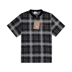 Áo Thun Burberry Kẻ Sọc Logo Horseman