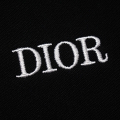 Polo Christian Dior Chữ Dệt Cổ