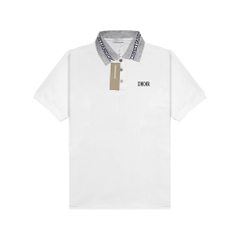 Polo Christian Dior Chữ Dệt Cổ