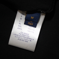 Polo LV Louis Vuitton Cúc Vàng Viền Tay V2 (Thêu Chữ)