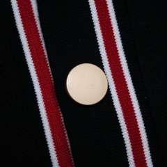 Polo GC Gucci Button Gold Black Edition