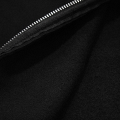 Hoodie Zip LV Louis Vuiton Thêu Logo Ngực Nỉ Bông