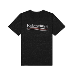 Áo Thun Balenciaga Kim Tuyến Galaxy Full Áo Logo Thêu Chữ