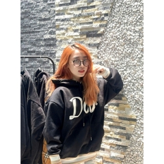 Áo Hoodie Dior Logo 47 Phối Cổ Tay Mẫu New