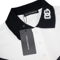 Polo Dolce V-Line Thêu Cổ