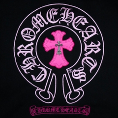 Hoodie Chrome Hearts Thêu Da Hồng (Nỉ Lông Cáo)