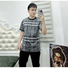 Áo Thun BBR Burberry Attached Gold Logo Mới Siêu Chất