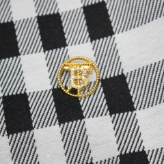 Áo Thun BBR Burberry Attached Gold Logo Mới Siêu Chất