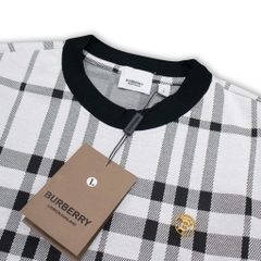 Áo Thun BBR Burberry Attached Gold Logo Mới Siêu Chất