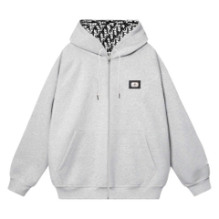 Hoodie Zip Dior Square Badge ( mới )