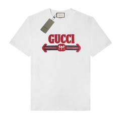 Áo Thun Gucci Fake Logo Thêu Xù ( new )