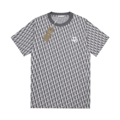 Áo Thun Dior Monogram Đính Logo Bling