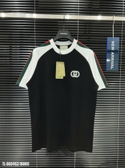 Áo thun gucci Phối 3 Sọc Viền Vai