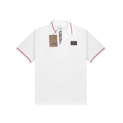 Polo BBR Burberry Logo Appliqué Silicon