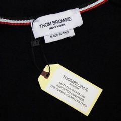 Hoodie Zip Thom Browne Viền Tay