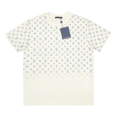 Áo Thun LV Louis Vuitton Fade Kim Tuyến - Màu Kem