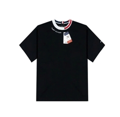 Áo Thun Tommy Viền Cổ Thêu Chữ
