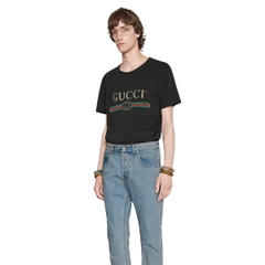 Gucci Fake Logo (Màu Đen)